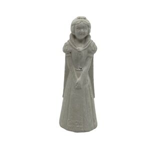 Unbranded Snow White & Dwarfs Figurine Set Unisex OS Gray Good Vintage Concrete